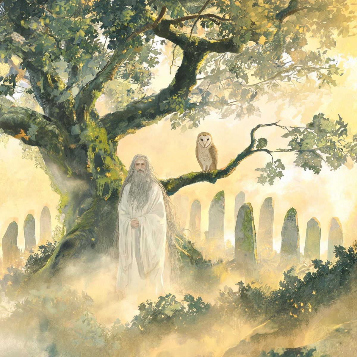 Portada del curso Druidismo: el camino de la naturaleza sagrada
